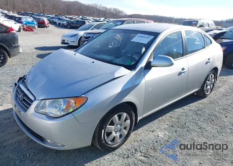 2007 Hyundai Elantra Gls/Limited/Se z USA, uszkodzony, nr VIN KMHDU46D97U237205